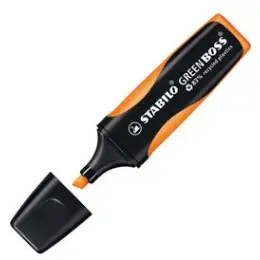 Textmarker Stabilo 6070/54 Green Boss 2-5mm, Keilspitze, orange