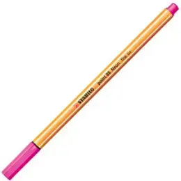Fineliner Stabilo 88/056 point 88 Schreibfarbe: neonrosa