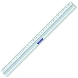 Lineal Staedtler 56340 563 40 Mars Metall 40cm, Pack 10 Stk