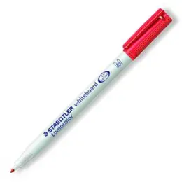 Whiteboardmarker Staedtler 301-2 Lumocolor whiteboard pen 1mm, Rundspitze, rot