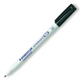 Whiteboardmarker Staedtler 301-9 Lumocolor whiteboard pen 1mm, Rundspitze, schwarz