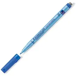 Universalstift Staedtler 305F-3 305 F-3 Lumocolor correctable F blau trocken abwischbar