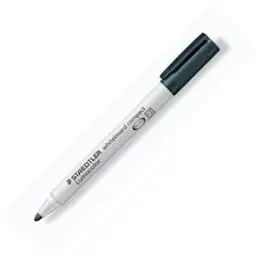 Whiteboardmarker Staedtler 341-9 Lumocolor whiteboard compact 1mm, Rundspitze, schwarz