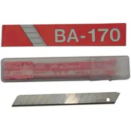 Cutter-Ersatzklinge Hansa 1311550 Mod. BA-170 9mm Klinge, Pack 10 Stk
