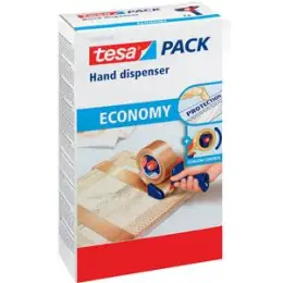 Packbandabroller Tesa 06300-00001-00 Economy 50mmx66m mit Klingenschutz