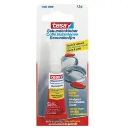 Sekundenkleber Tesa 57040-00000-01 flüssig, Pack 10 x Tube je 4,5g
