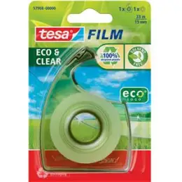 Klebefilm-Handabroller Tesa 57968-00000-00 Easy Cut 19mmx33m inkl. Klebefilm tesafilm Eco & Clear, Pack 7 Stk