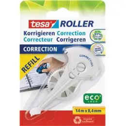 Korrekturroller-Nachfüllkassette Tesa 59986-00002 Roller ecoLogo 8,4mm/14m, Pack 5 Stk