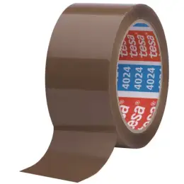 Packband Tesa 04024-00235-02 tesapack 4024 PP braun 50mm/66m PP, Pack 36 Stk