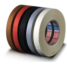 Gewebeband Tesa 04541-00020-00 tesaband schwarz 50mmx50m Träger Zellwollgewebe, Pack 3 Stk