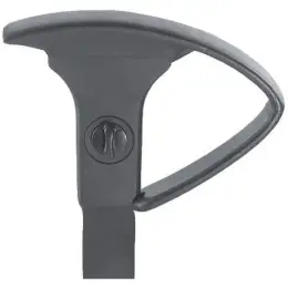 Armlehne Topstar 7096 Typ-U2 schwarz Open Point SY, 1 Paar