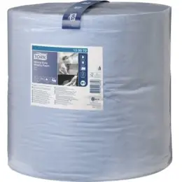 Papierwischtücher Tork 130070 W1 blau 2-lagig extra stark 37x34cm / 340m