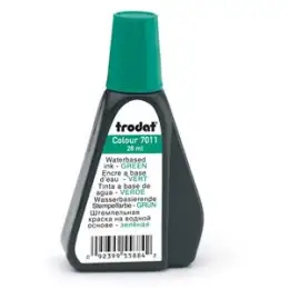 Stempelfarbe ohne Öl Trodat 517011041 7011/DB22 grün dokumentenecht, 28ml