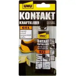 Kraftkleber UHU 45305 Kontakt gelförmig, Pack 6 x Tube je 42g