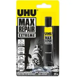Extremkleber UHU 45820 Max Repair Extreme für alle Reparaturarbeiten, Tube 20g