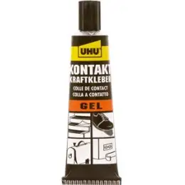 Kraftkleber UHU 46480 Kontakt gelförmig, Pack 10 x Tube je 42g