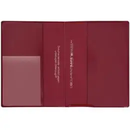 Reisedokumenten-Schutzhülle Veloflex 3258800 Document Safe ePass++ 100x135mm weinrot