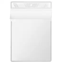 Sichttasche Veloflex 3306000 A6 hoch 140my PP oben offen Öse+Deckklappe, Pack 100 Stk