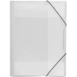 Sammelmappe Veloflex 4432290 Crystal A3 transparent mit Gummizugverschluss, Pack 12 Stk