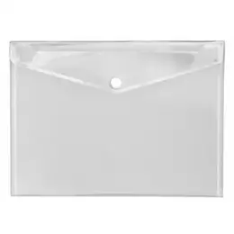 Dokumententasche Veloflex 4520100 Crystal A3 transparent Klettverschluss