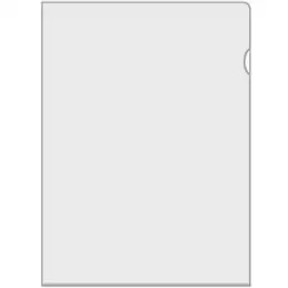 Aktenhüllen Veloflex 4555000 A5 glasklar 130my H-PVC, Pack 100 Stk