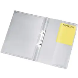 Angebotshefter Veloflex 4739290 Crystal A4 PP transparent 200my in Streifenoptik, Pack 20 Stk