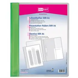 Schnellhefter Veloflex 4741041 Veloform hellgrün A4 PVC, Pack 10 Stk