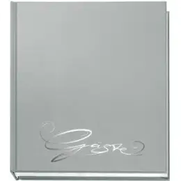 Gästebuch Veloflex 5420083 Classic silber 20,5x24cm mit Farbprägung 144 Seiten