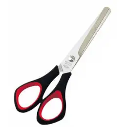 Universalschere Wedo 9766 976 6 15,5cm/6" Softgriff Edelstahl schwarz/rot