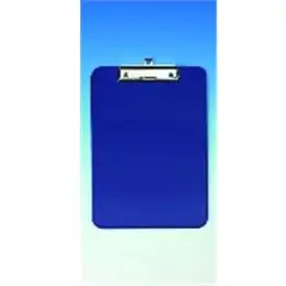 Klemmbrett Wedo 57603 57 603 blau A4 Kunststoff Klemmer oben