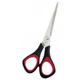 Universalschere Wedo 97665 976 65 16,0cm/6,5" Softgriff schwarz/rot Edelstahl