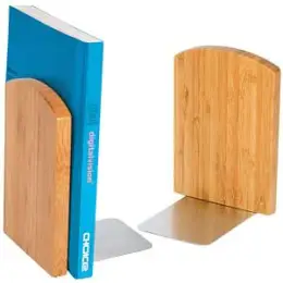Buchstütze Wedo 611207 61 1207 Bambus Bambus braun, Pack 2 Stk
