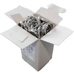 Schlüsselringe Wedo 2623020 262 3020 Metall 20mm silber glanzvernickelt, Pack 100 Stk