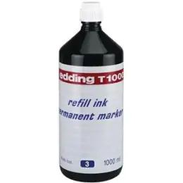 Permanentmarker-Nachfülltusche Edding T1000 4-T1000003 blau, für permanente Edding Marker, Flasche 1000ml