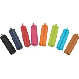 Schlamperrolle Alassio 43143 21x6cm türkis Leder