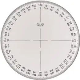 Winkelmesser Aristo 1512/5 Vollkreis 360 Grad