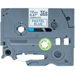 Schriftband-Kassette Brother TZe-MQ531 schwarz auf pastell-blau 12mm/4m laminiert