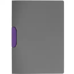 Klemmmappe Durable 2304-12 230412 Duraswing Color A4 3mm PP lila, Pack 5