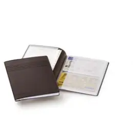 Ausweishüllen Durable 2397-58 239758 anthrazit 4 Taschen für Ausweise und Karten, Pack 25 Stk