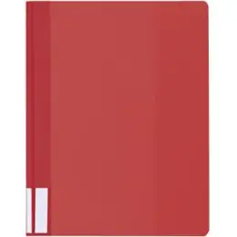 Schnellhefter Durable 2681-03 268103 rot A4 Kunststoff (PVC) Innentasche Außenfenster, Rücken transluzent