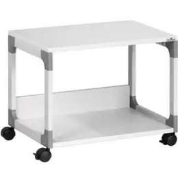 Multifunktionswagen Durable 3710-10 371010 Multi Trolley 48 grau Druckerwagen mit 2 Böden