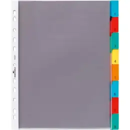 Register Durable 6631-19 663119 transparent 8-teilig farbig