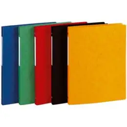 Ringbuch Exacompta 54259E A4, 2 Ringe Ø 15 mm, Manilakarton, O-Ring-Mechanik, gelb, Pack 10 Stk