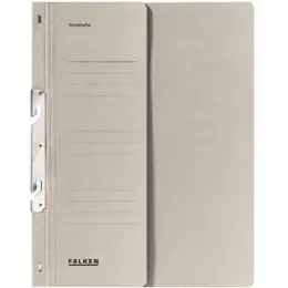 Schlitzhefter Falken 80000763 grau 1/2-VD kaufmännische Heftung