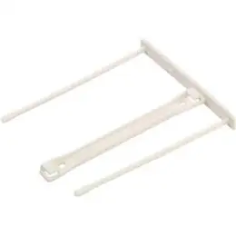 Abheftbügel Fellowes 0089701 ProClip 100mm weiß, Pack 100 Stk