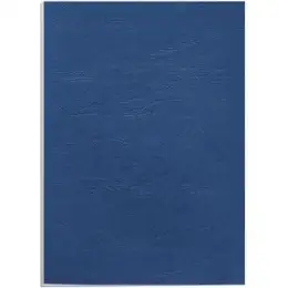 Deckblatt Fellowes 5373902 A4 royalblau Lederstruktur FSC