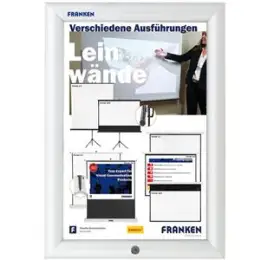 Bilderwechselrahmen Franken BS1901 Security 27,2x35,9x1,7cm abschließbar, Außenbereich