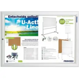 Bilderwechselrahmen Franken BS1902 Security 35,9x48,2x1,7cm abschließbar, Außenbereich
