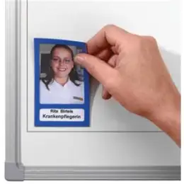 Fototasche Franken FTK12/5 FTK 12/5 grau 72x115mm magnetisch, Pack 5 Stk