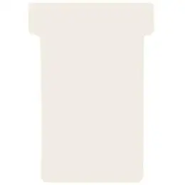 T-Karten Franken TK109 weiß 47x17mm Größe 1, Pack 100 Stk